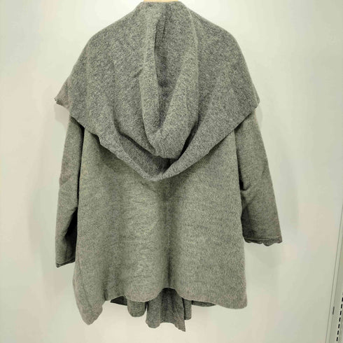 ストフ STOF アルパカ混 ウール混 ジップジャケット レディース